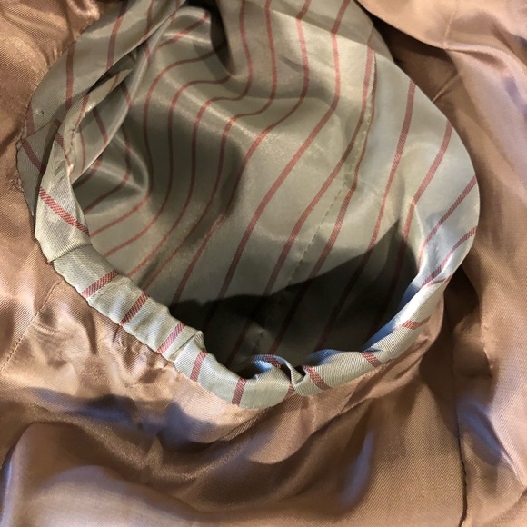 Izod Men’s Tan Checked Sport Coat 44R - Picture 6 of 11